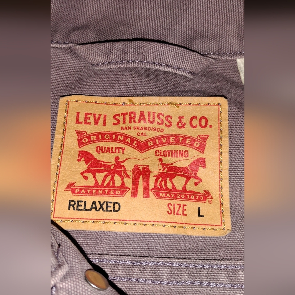 Levi's Mens   Sunrise Trucker Jacket Size Large - Picture 5 of 6